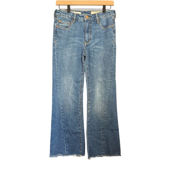 Pilcro | Anthropologie | Wide Leg Flare Denim Jeans - Picture 1 of 7